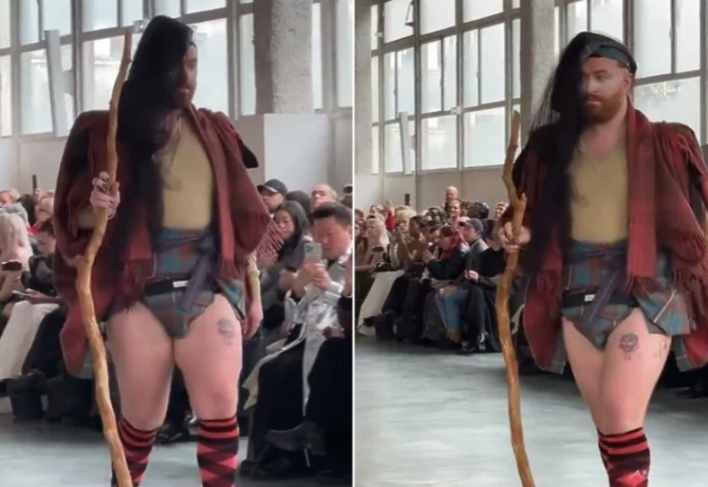Gdje ide (modni) svijet? Sam Smith privukao pažnju bizarnim outfitom na pariškom Fashion Weeku