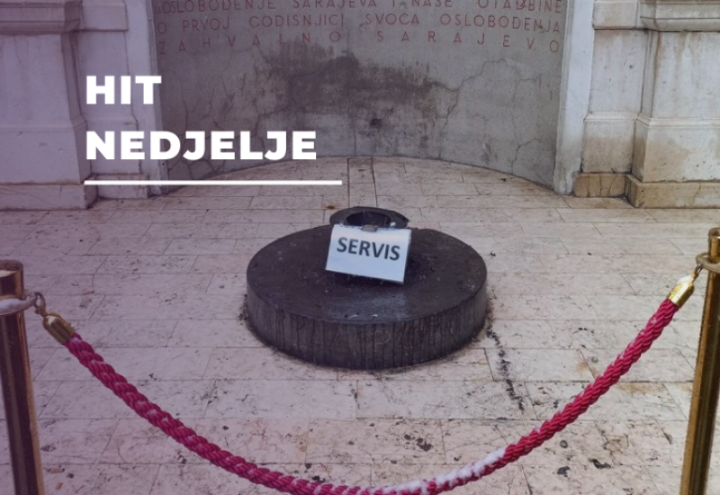 Ugašena Vječna vatra u Sarajevu