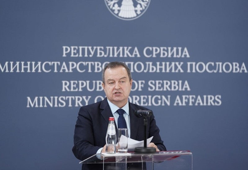Dačić: Srbima žele da nametnu etiketu genocidnog naroda