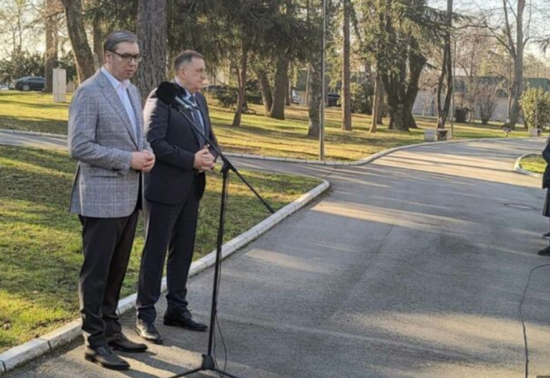 Vučić tvrdi da isti akteri stoje iza dešavanja i u Srbiji i u Srpskoj: Putinu ću sutra prenijeti Dodikovu poruku
