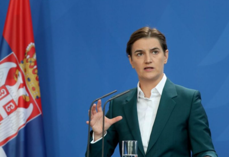 Brnabić: Studentima u blokadi zahtjevi bili paravan, sve je od početka bila politika