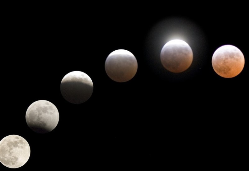 Potpuno pomračenje Mjeseca u utorak, 8. novembra