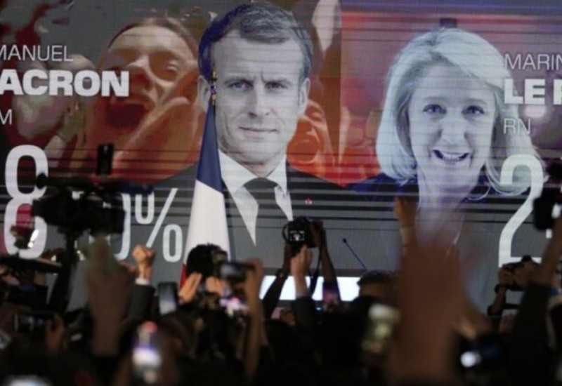 Projekcije rezultata izbora u Francuskoj: Debakl Marin Le Pen, vodi ljevičarska koalicija, Makron drugi