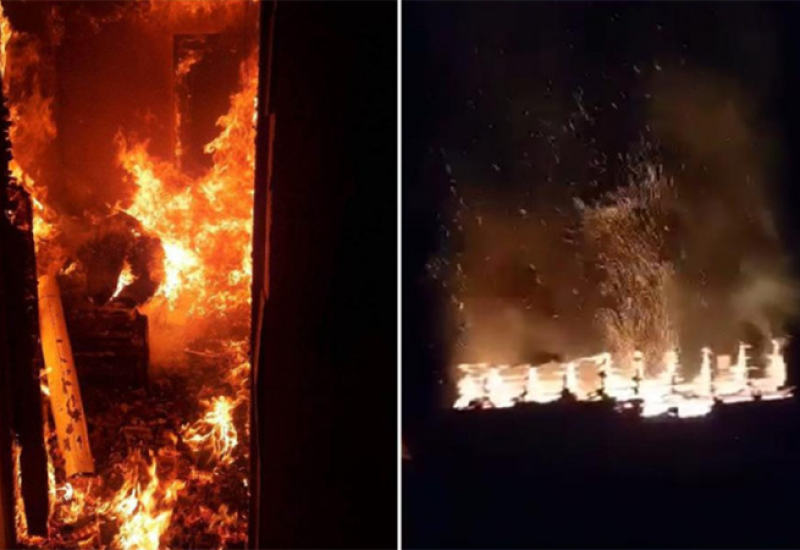 Požar buknuo u kući, vatrogasci na terenu