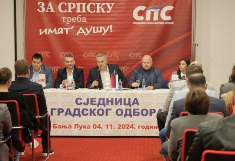 Gradski odbor SPS Banja Luka: Zaustavite samovolju gradonačelnika i politički rijaliti šou