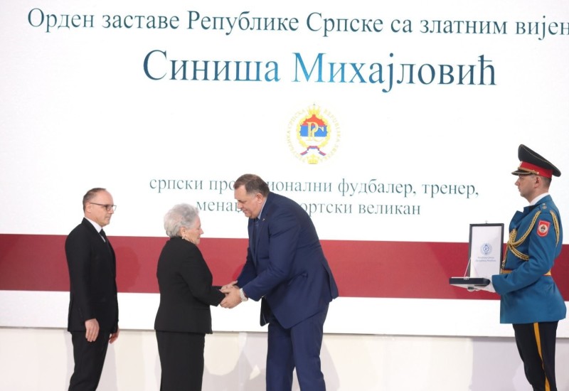 Mihajlović posthumno odlikovan Ordenom zastave Srpske sa zlatnin vijencem