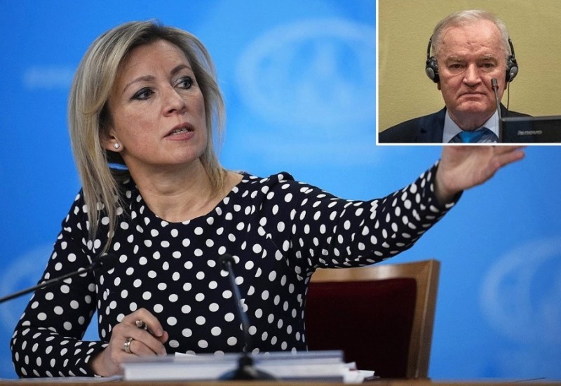 Zaharova komentarisala zdravstveno stanje Ratka Mladića