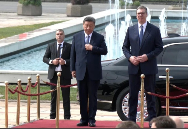 “Danas pišemo istoriju” Vučić priredio svečani doček za kineskog predsjednika Si Đinpinga