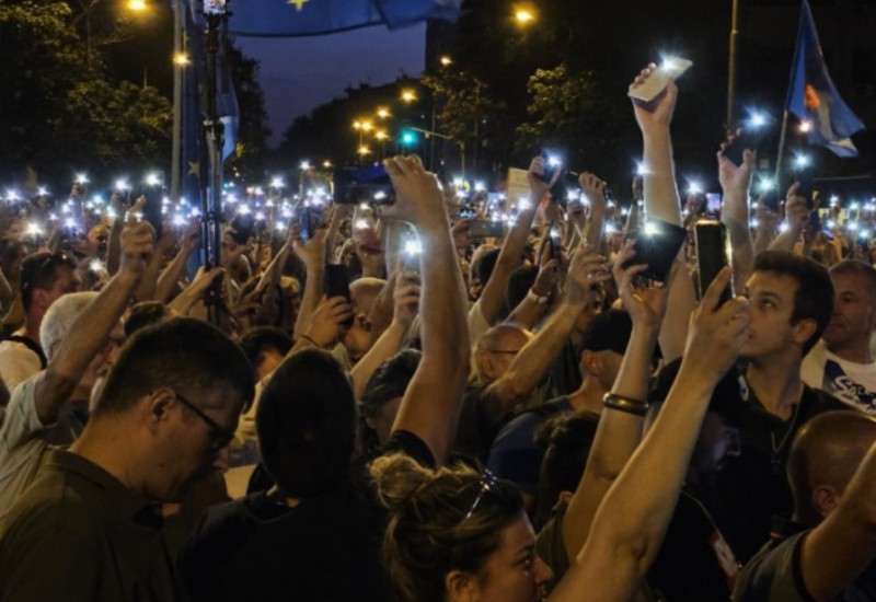 Održan 10. protest “Srbija protiv nasilja”