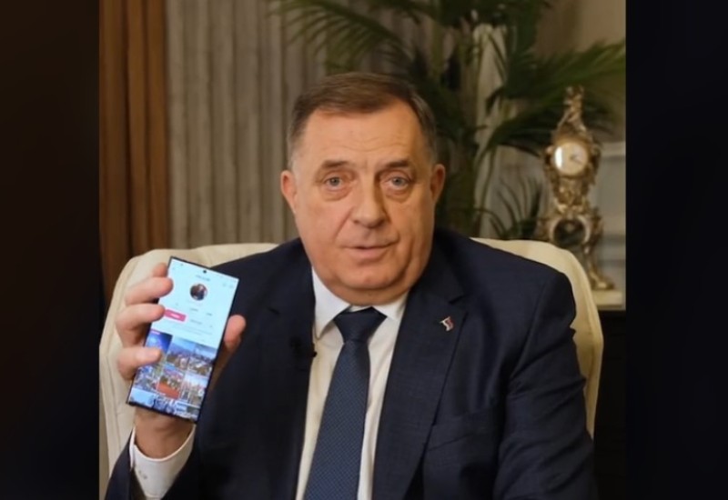 Predsjednik Srpske otvorio nalog na Tik-toku: To je mreža budućnosti VIDEO