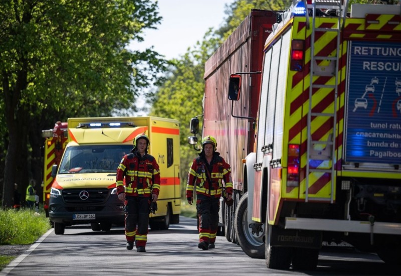 Težak sudar autobusa i kamiona u Njemačkoj, desetine povrijeđenih