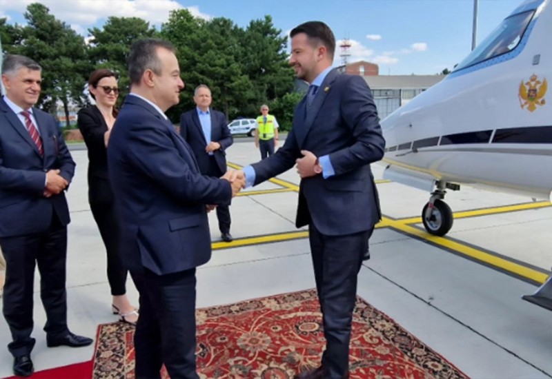Milatović stigao u Beograd (FOTO)