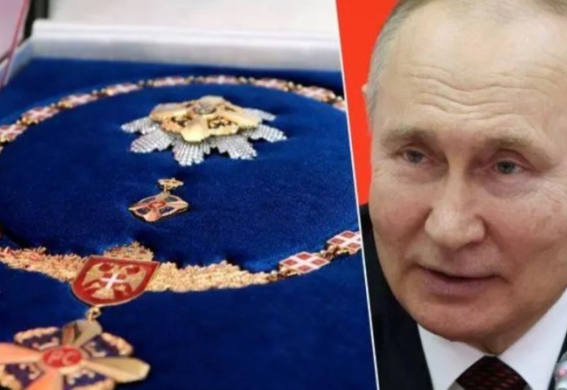 Ne smiruje se bura oko dodjele ordena Vladimiru Putinu