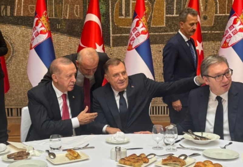 Dodik sa Vučićem i Erdoganom: Saradnja izuzetna