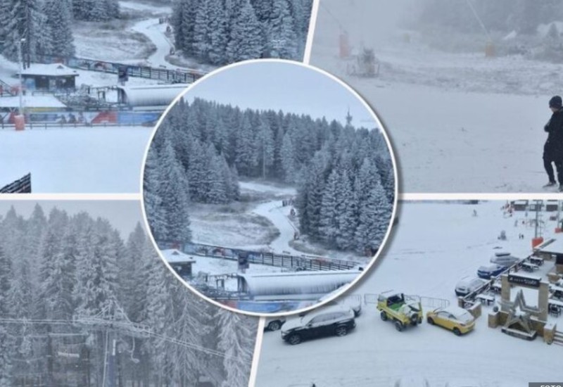Kopaonik zavejan snijegom, pada i na Tari VIDEO