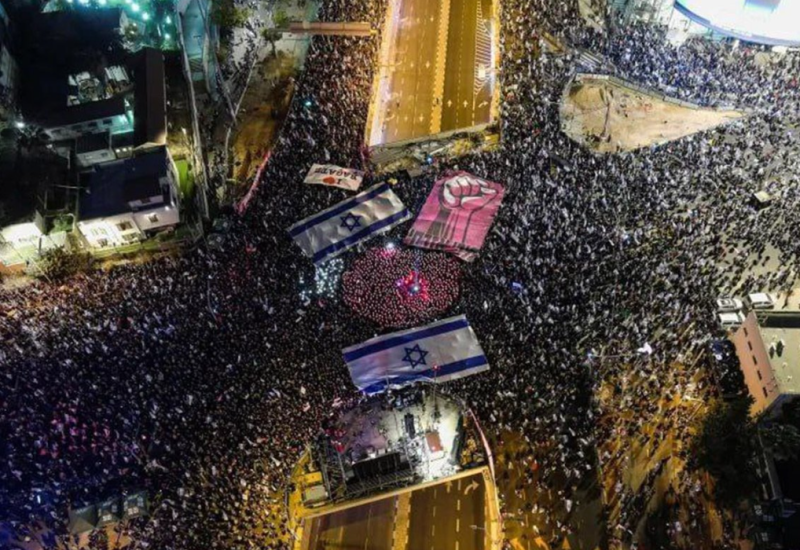 Demonstracije u Izraelu među najmasovnijim u istoriji: Na ulicama oko pola miliona ljudi (VIDEO)