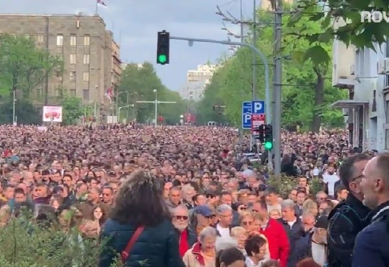 Danas novi protesti "Srbija protiv nasilja", planirana blokada grada, oglasio se i MUP