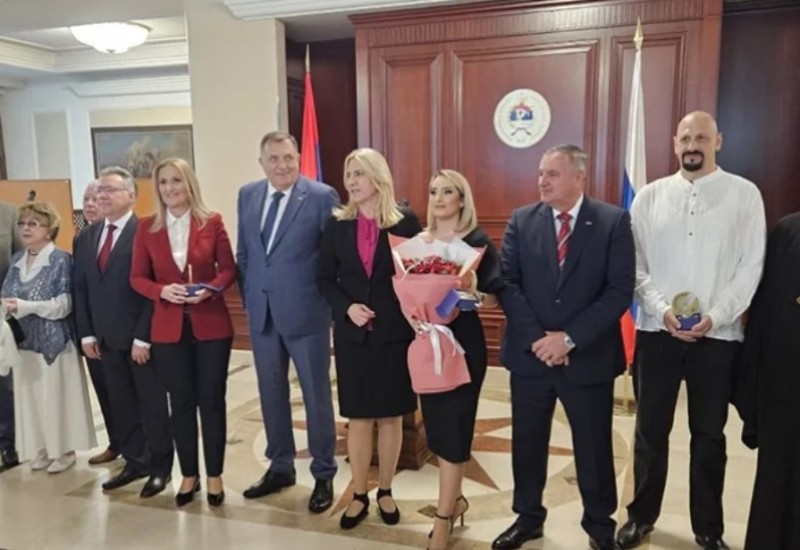 Povodom Dana Rusije uručene nagrade: Među dobitnicima i Dodik