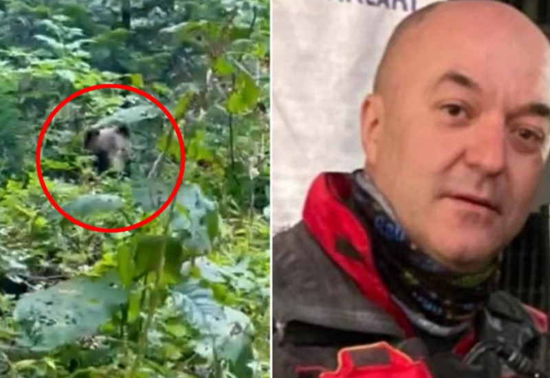 Načelnik GSS-a iz Foče oči u oči sa medvjedom: "To je svakodnevica" (VIDEO)