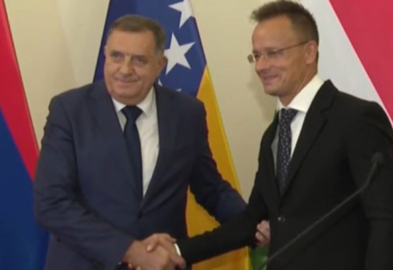 Sijarto nakon sastanka sa Dodikom: EU licemjerna kada je riječ o proširenju