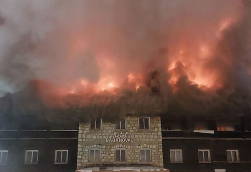 Hotel u plamenu: Gorio jedan od simbola Vlašića