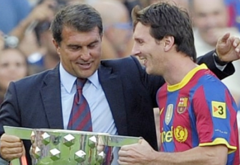 LAPORTA: Leo zna da će Barsa uvijek biti njegov dom