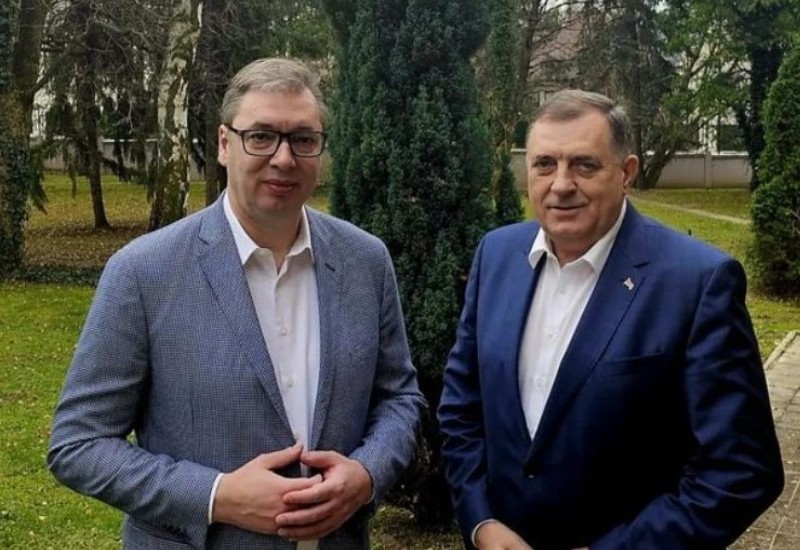 Sastanak lidera pred izbore u Srbiji: Vučić razgovarao sa Dodikom FOTO