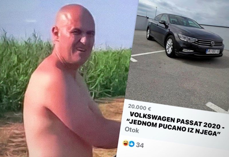 Bivši ministar prodaje pasata: "Jednom pucano iz njega"