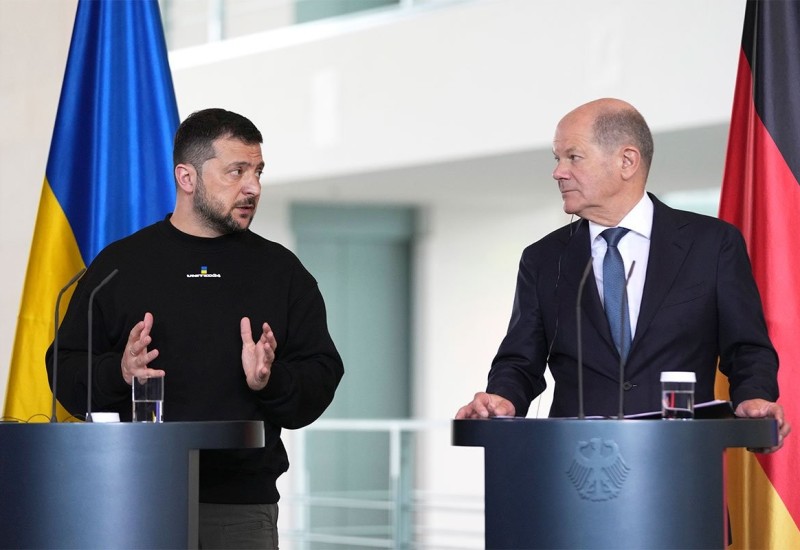 Zelenski sa Šolcom: "Ukrajina spremna za mir"