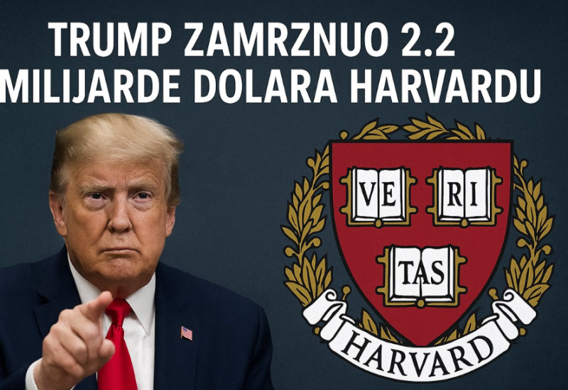 Akademska pobuna: Harvard rekao "NE" Trampu, on im zamrznuo 2,2 milijarde dolara