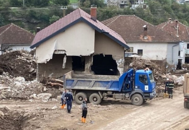 Oštećeno oko 200 objekata: Preliminarna šteta u Jablanici skoro 50 miliona KM