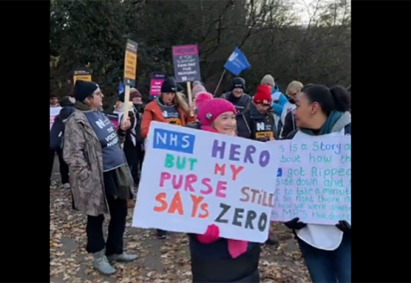 Oko 100.000 medicinskih sestara u štrajku (VIDEO)