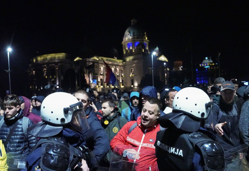 Oglasilo se Ministarstvo odbrane Srbije o navodima o upotrebi zvučnog topa tokom protesta