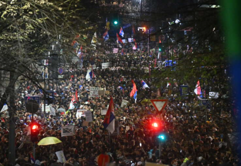 BIA O "ZVUČNOM TOPU" Reakcija na navode da je korišćen tokom protesta 15. marta u Beogradu