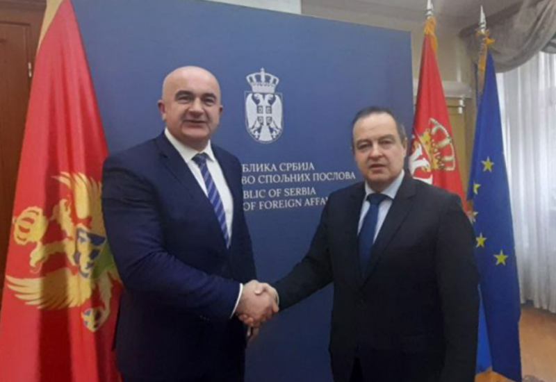 Joković sa Dačićem: Politički odnosi Srbije i Crne Gore se unapređuju