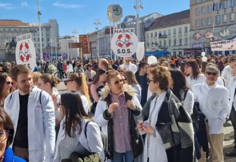 Veliki protest ljekara u Zagrebu: Godinama smo ćutali