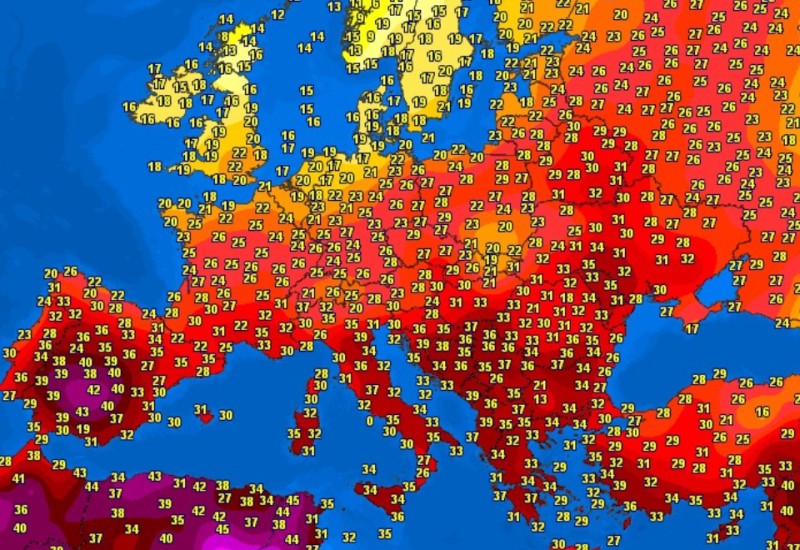Tri simultana toplotna talasa u svijetu, izdato posebno upozorenje