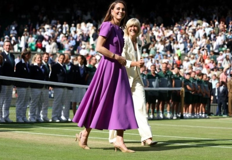 Skrivene poruke modnog izdanja Kate Middleton na Wimbledonu: Ovo je simbolika haljine