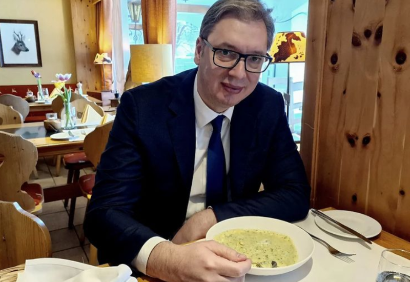 Vučić se oglasio na Instagramu: Supa dobro dođe