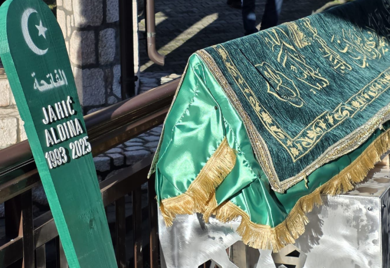 Sahranjena Aldina Jahić u Kalesiji