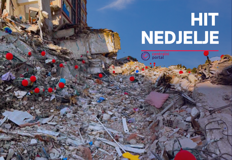 TURSKA: Crveni baloni na ruševinama u čast stradaloj djeci