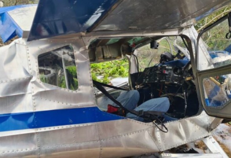 Avion pao u dvorište u Istri, jedna osoba povrijeđena