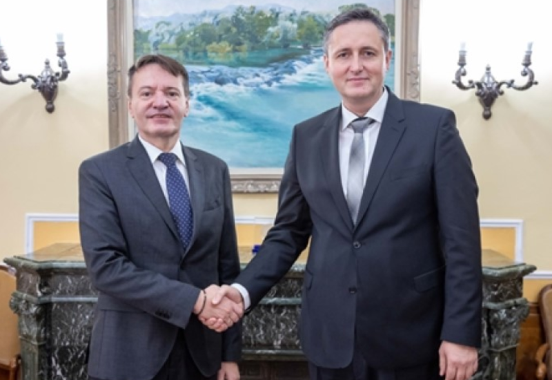 Bećirović sa rumunskim ambasadorom u BiH: Brojne mogućnosti za unapređenje saradnje