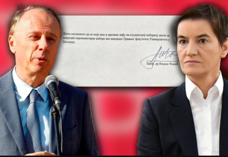 Rektor Univerziteta u Beogradu: Bila bi mi čast da sam na studentskoj listi, Brnabić: Podnesite ostavku
