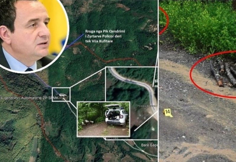 Kurti objavio nove fotografije kao dokaze s mjesta otmice policajca: Uhapšeni za vrijeme ručka