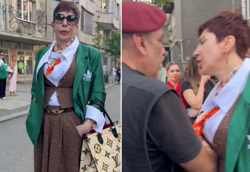 Evo ko je žena koja se svađala ispred RTS-a zbog blokade i rekla da su „ubili premijera“