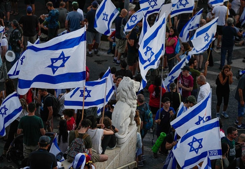 Desetine hiljada ljudi protestuje u Jerusalimu