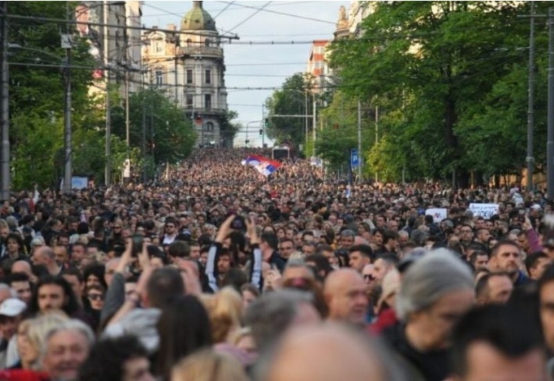 Organizatori protesta “Srbija protiv nasilja” potpisali “Dogovor za pobedu”