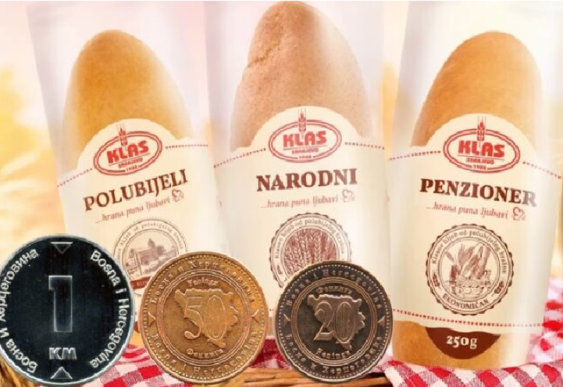 Najprodavanije vrste hljeba poskupile za 20 feninga