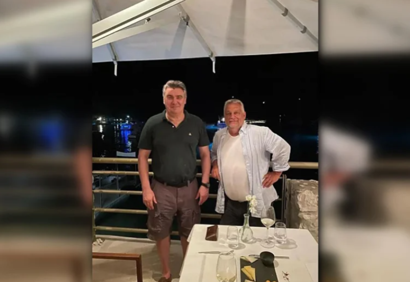 Milanović i Orban ponovo u opuštenoj varijanti: Kabinet predsjednika Hrvatske saopštio "to mu je posao"